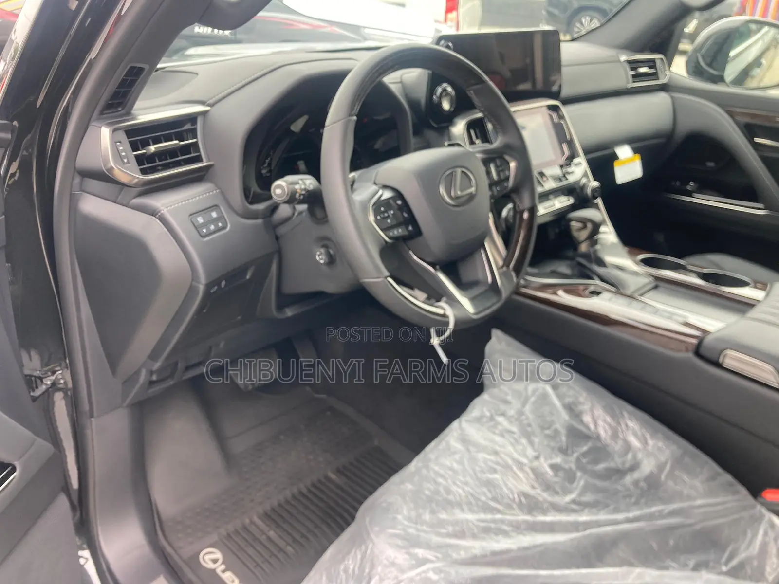 New Lexus LX 2025 Black