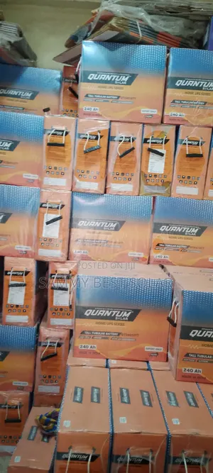 240ah 12v Qurantum Tubular Battery Now Available in Stock.