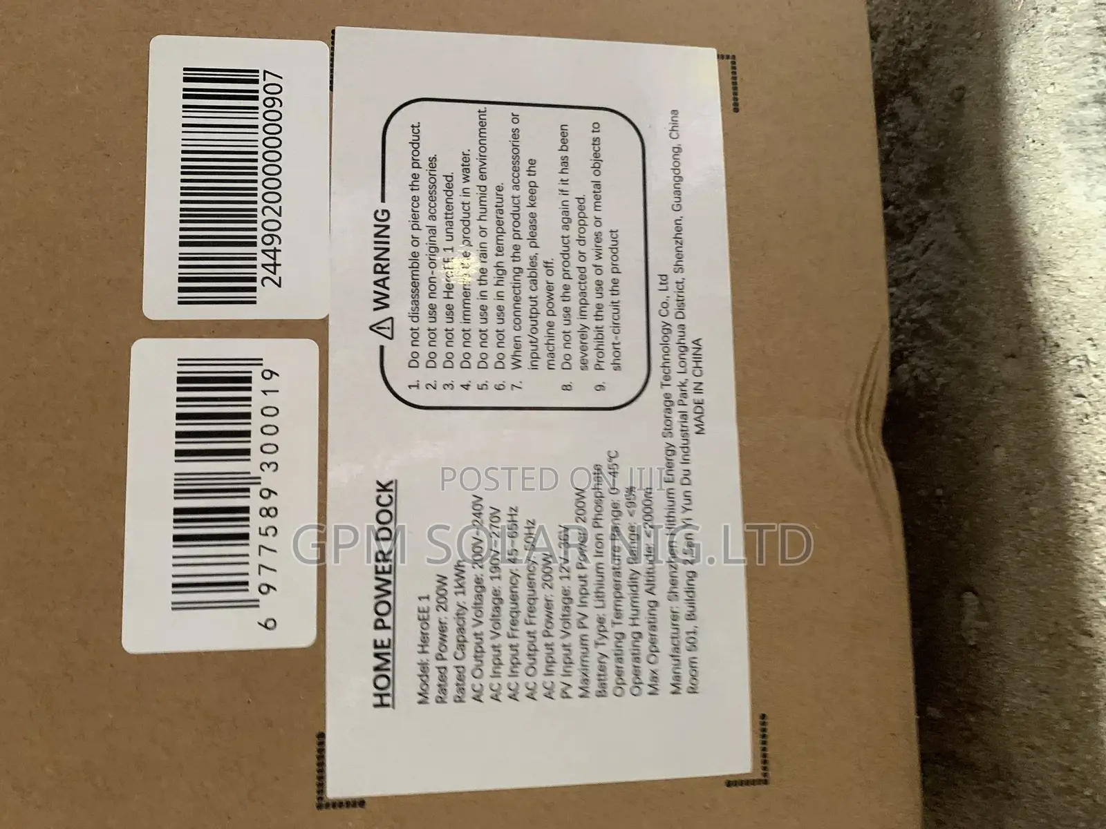 1000w Solar Generator Hithium Product