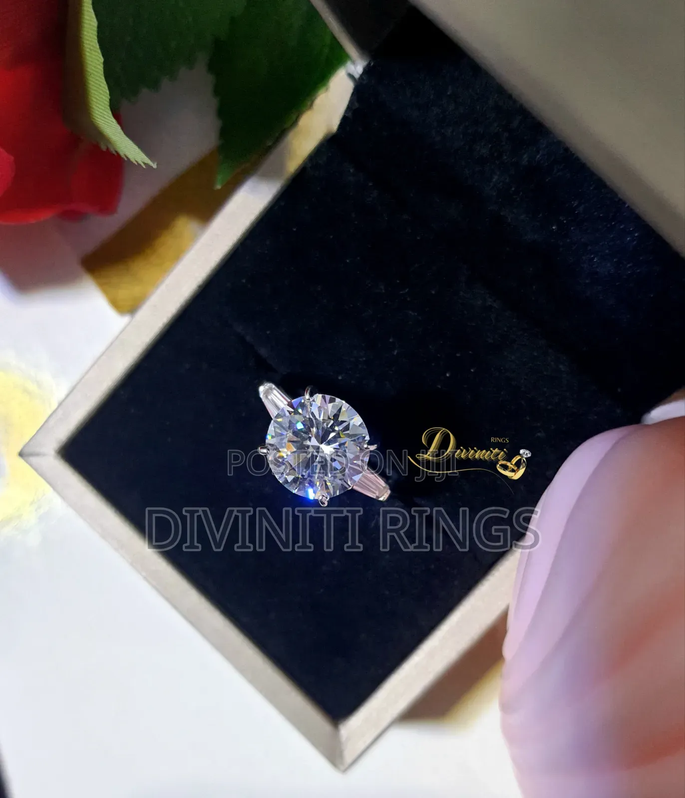 Bold Engagement Ring