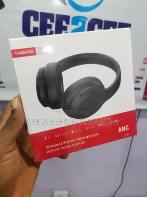 Tranyoo Anc 60hrs Hifi Bluetooth Headset
