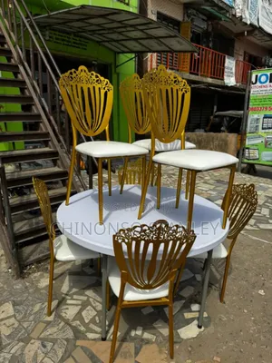 Events Table and Chairs by 10 Seater