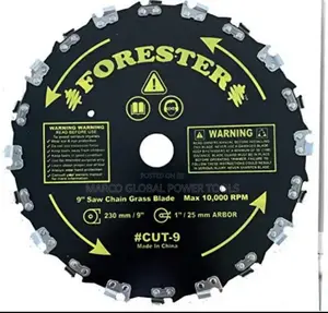 Forester or Chain Circle Brush Cutter Attachment Blade