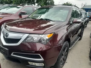 Acura MDX Advance Package SUV AWD (3.7L 6cyl 6A) 2013 Red