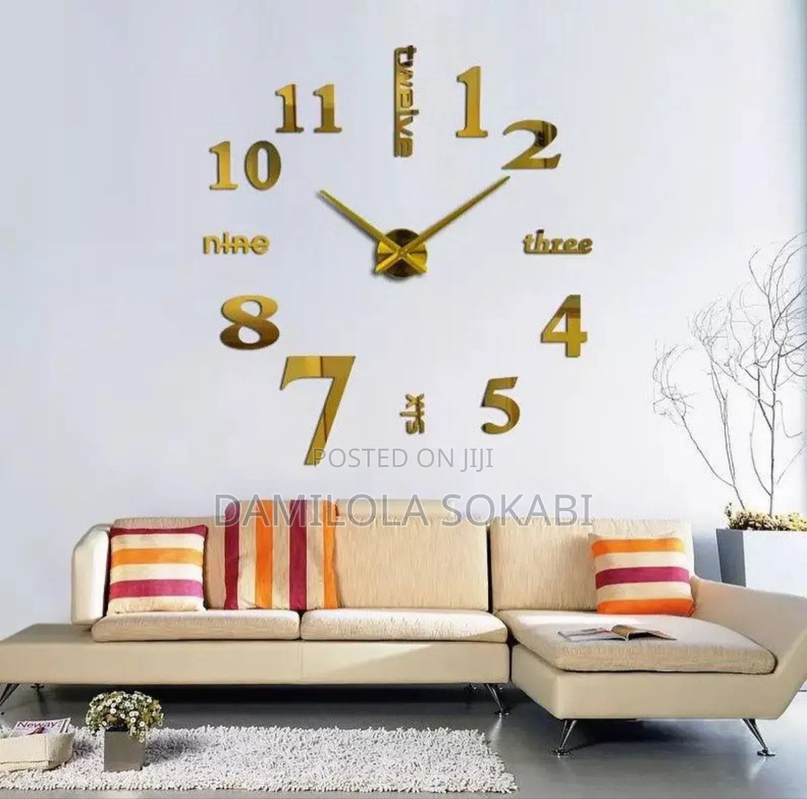Diy Clock 120cm