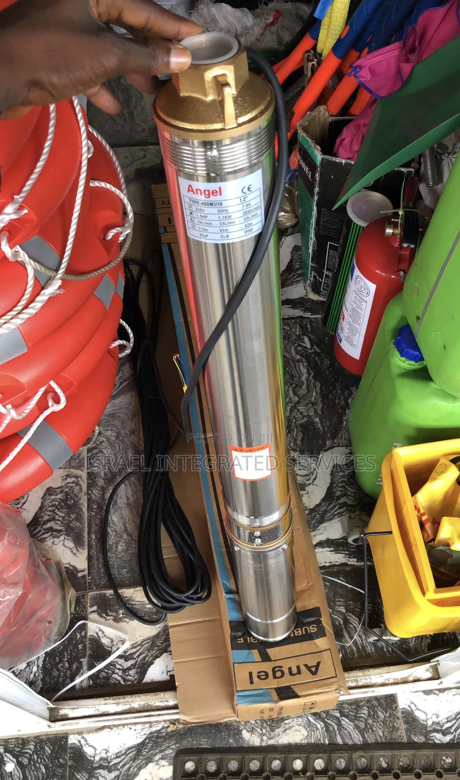 Angel Submersible Pumps With Control Box
