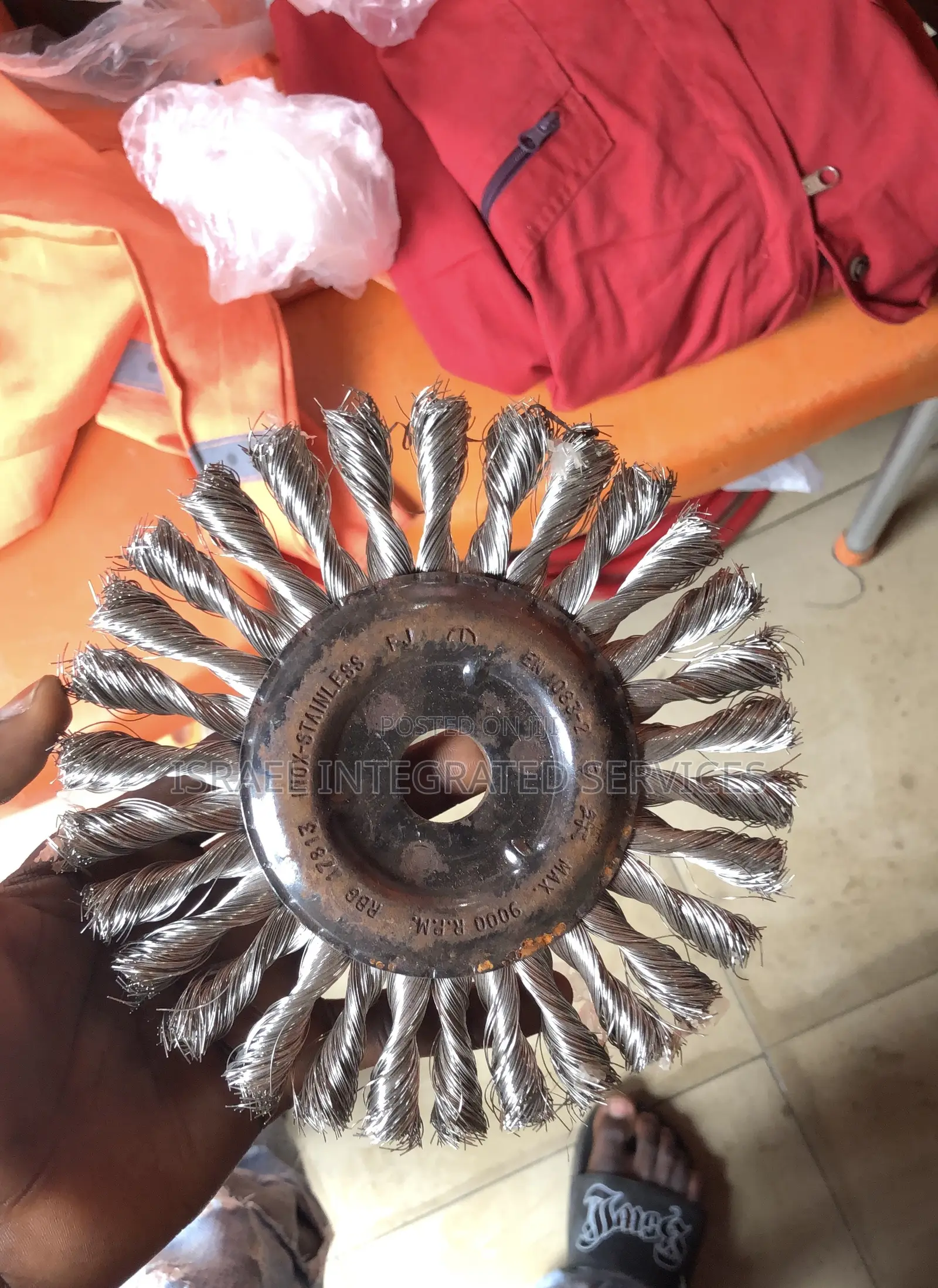 Wheel Brush Rough 7”