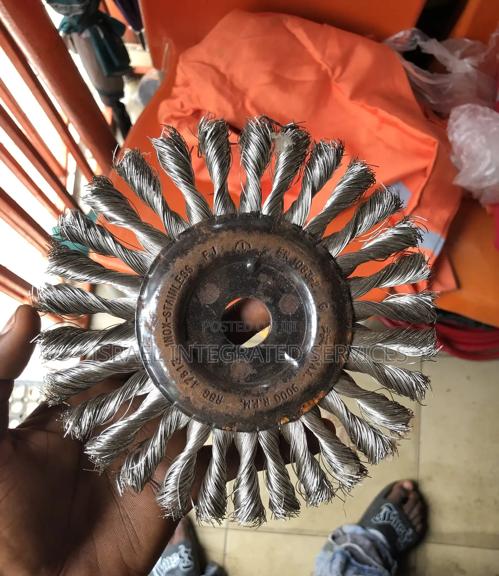 Wheel Brush Rough 7”