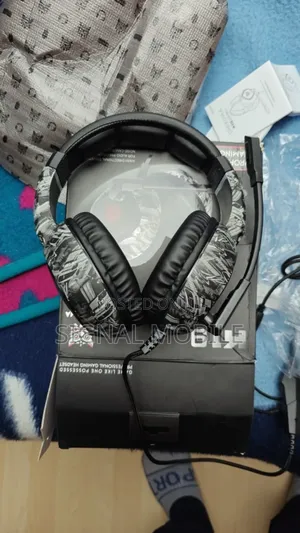 Gaming Headphones Wired With Noise Cancelling Adjustable Mic