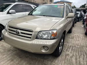 Toyota Highlander V6 2007 Gold