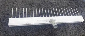 24" Texture Broom With Wire Spacing Of 3/4" And 2 Handles