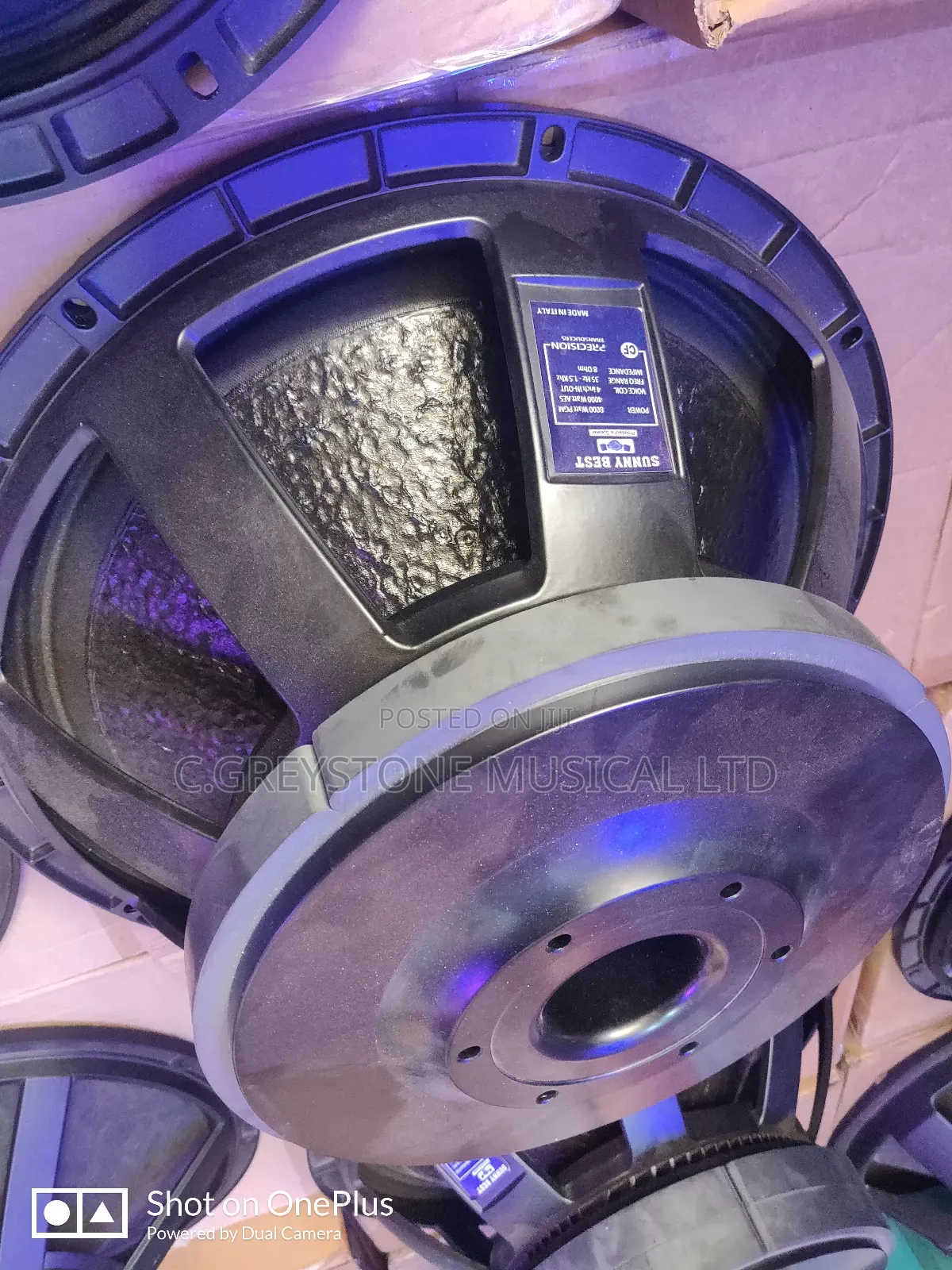 18 Inches. Sub Speaker Cf 18101 Model