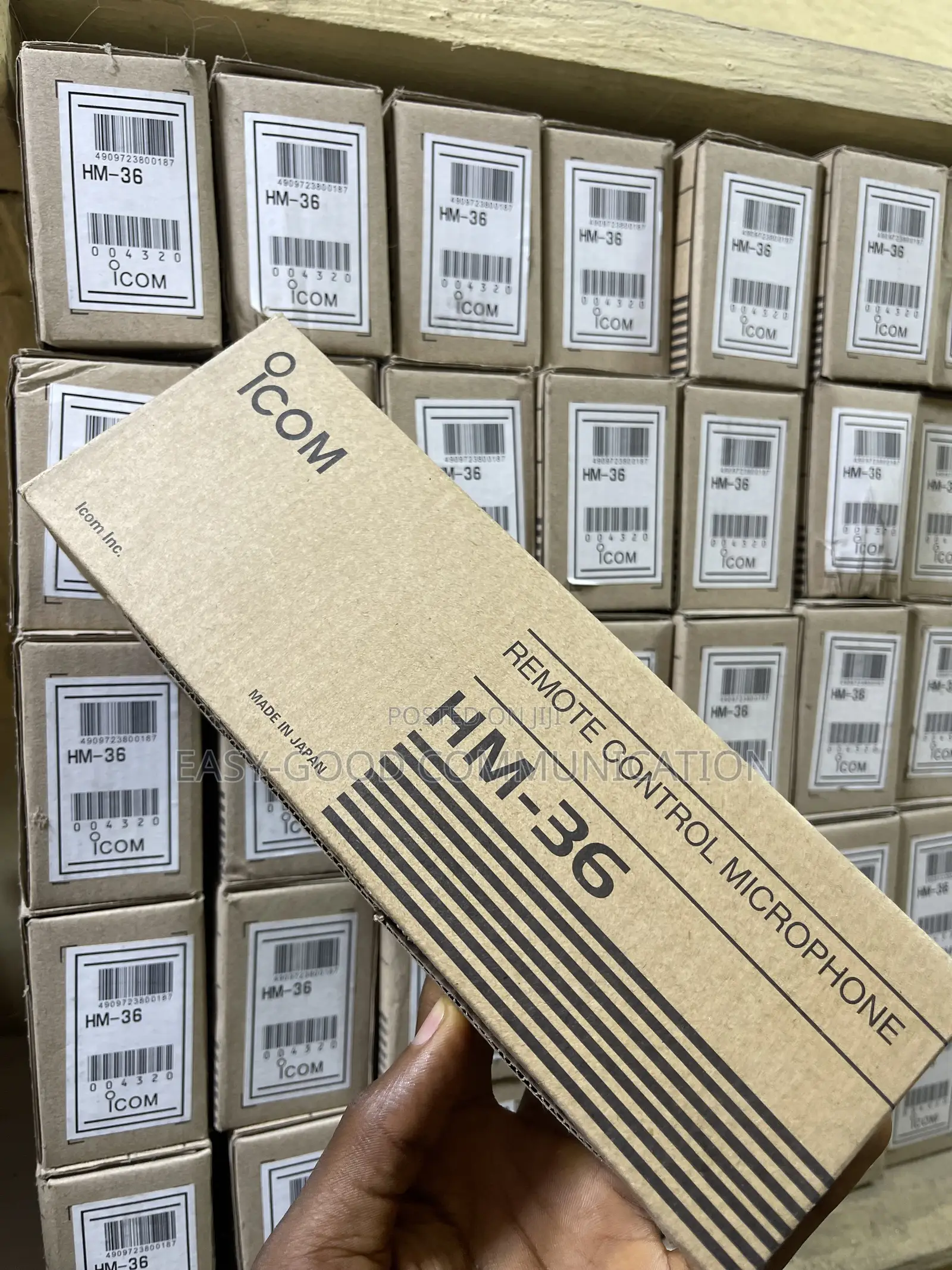 Icom Hm 36 Remote Control Microphone