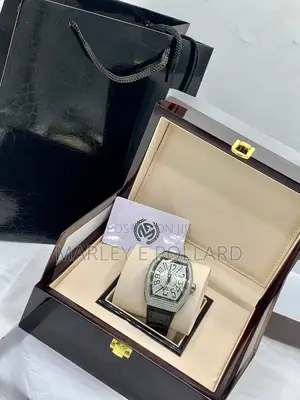 Iced Out Frank Muller Wrist Watch