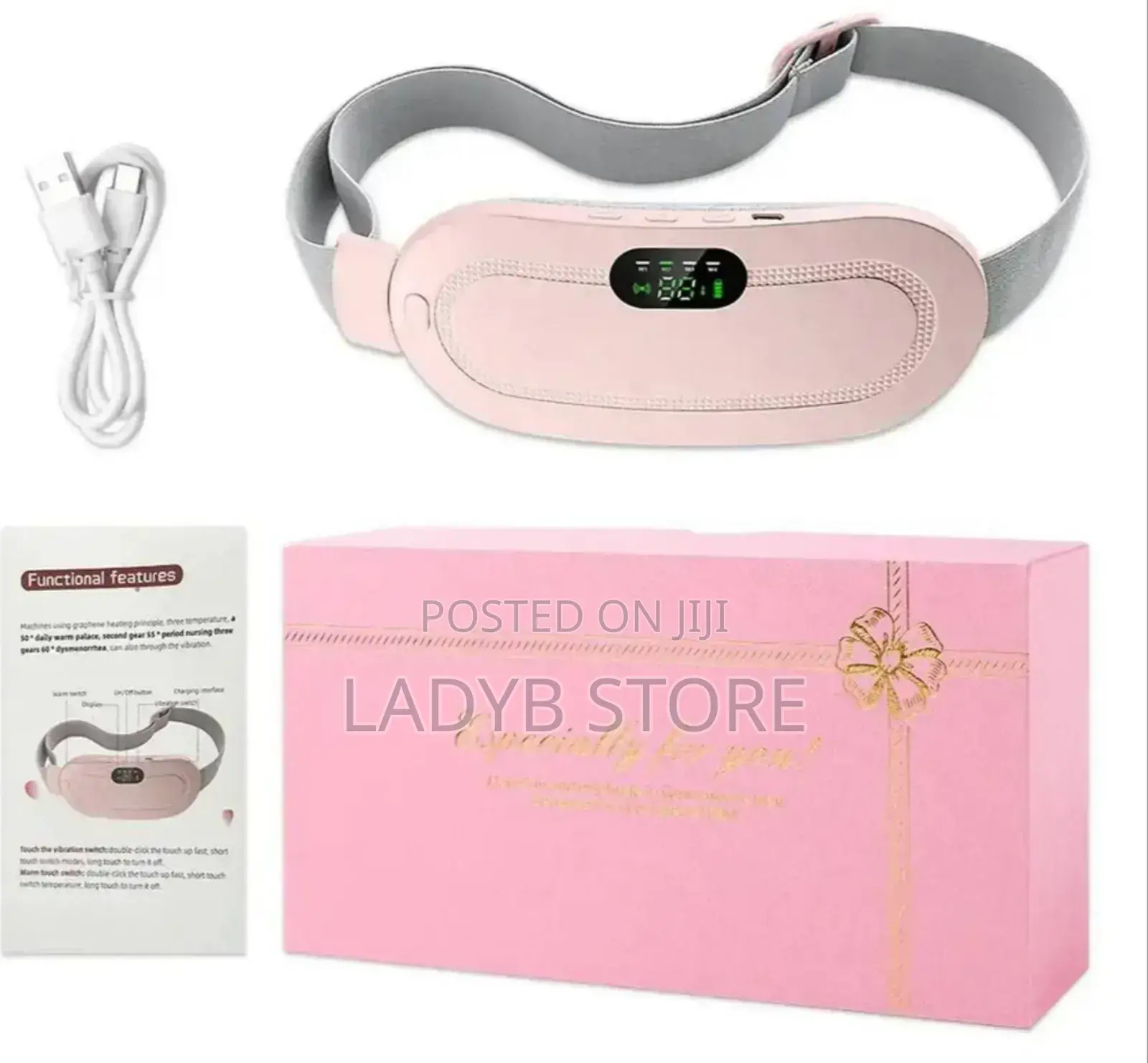 Rechargeable Menstrual Massager Belt