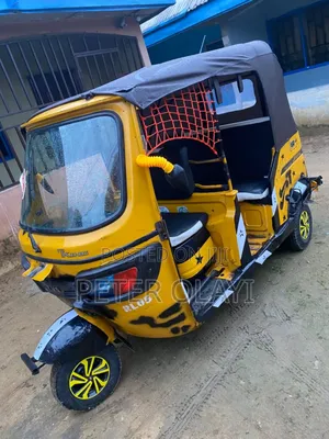 TVS King Deluxe Plus iTouch Start 2022 Yellow