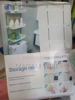 Toilet Storage Rack.