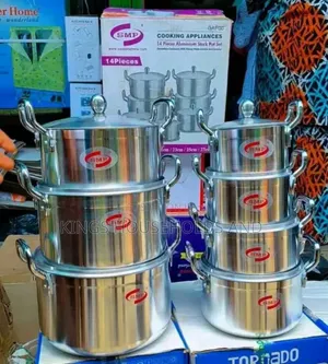 SMP 14 Pieces Aluminum Pot