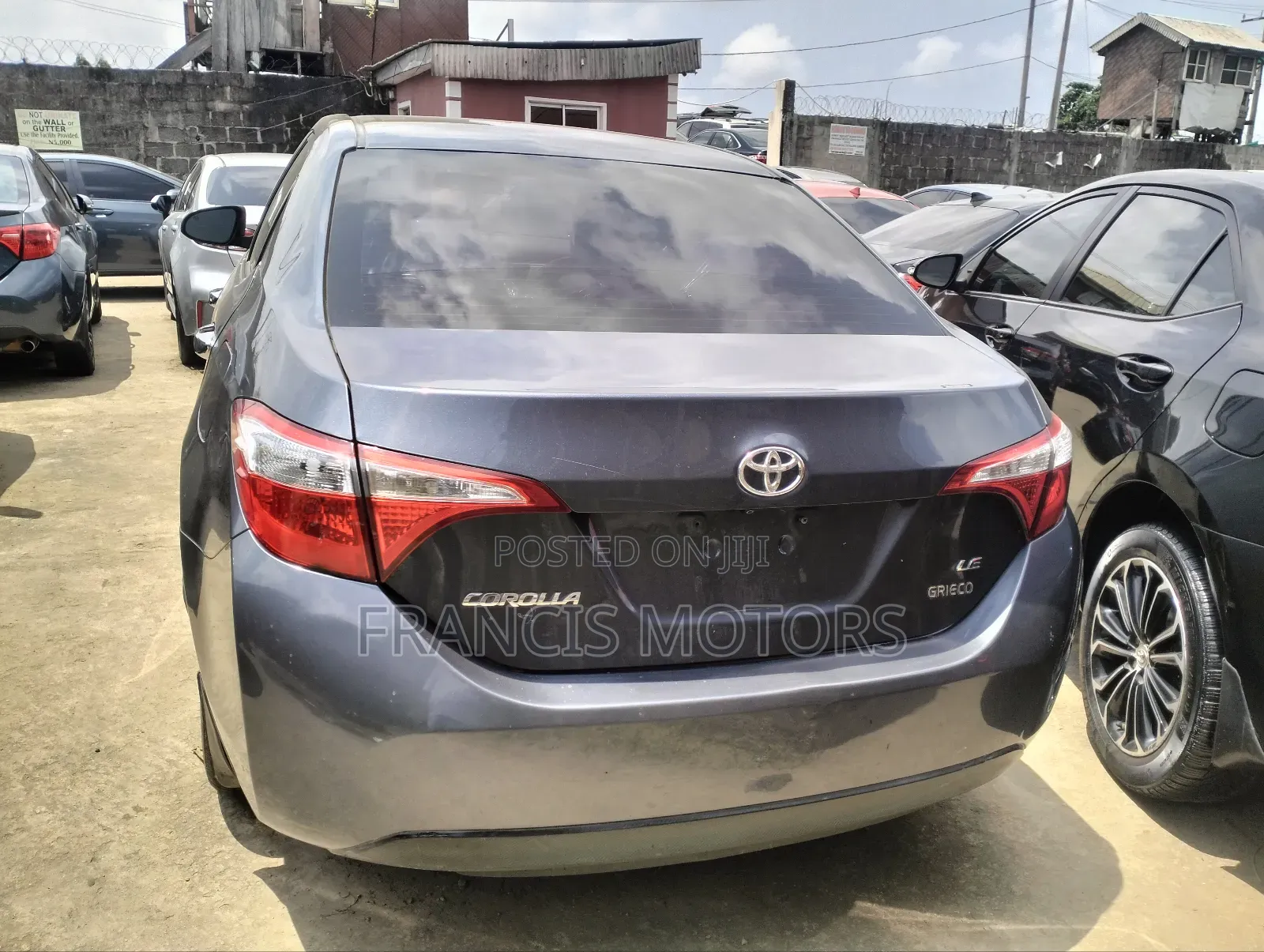Toyota Corolla 2015 Gray