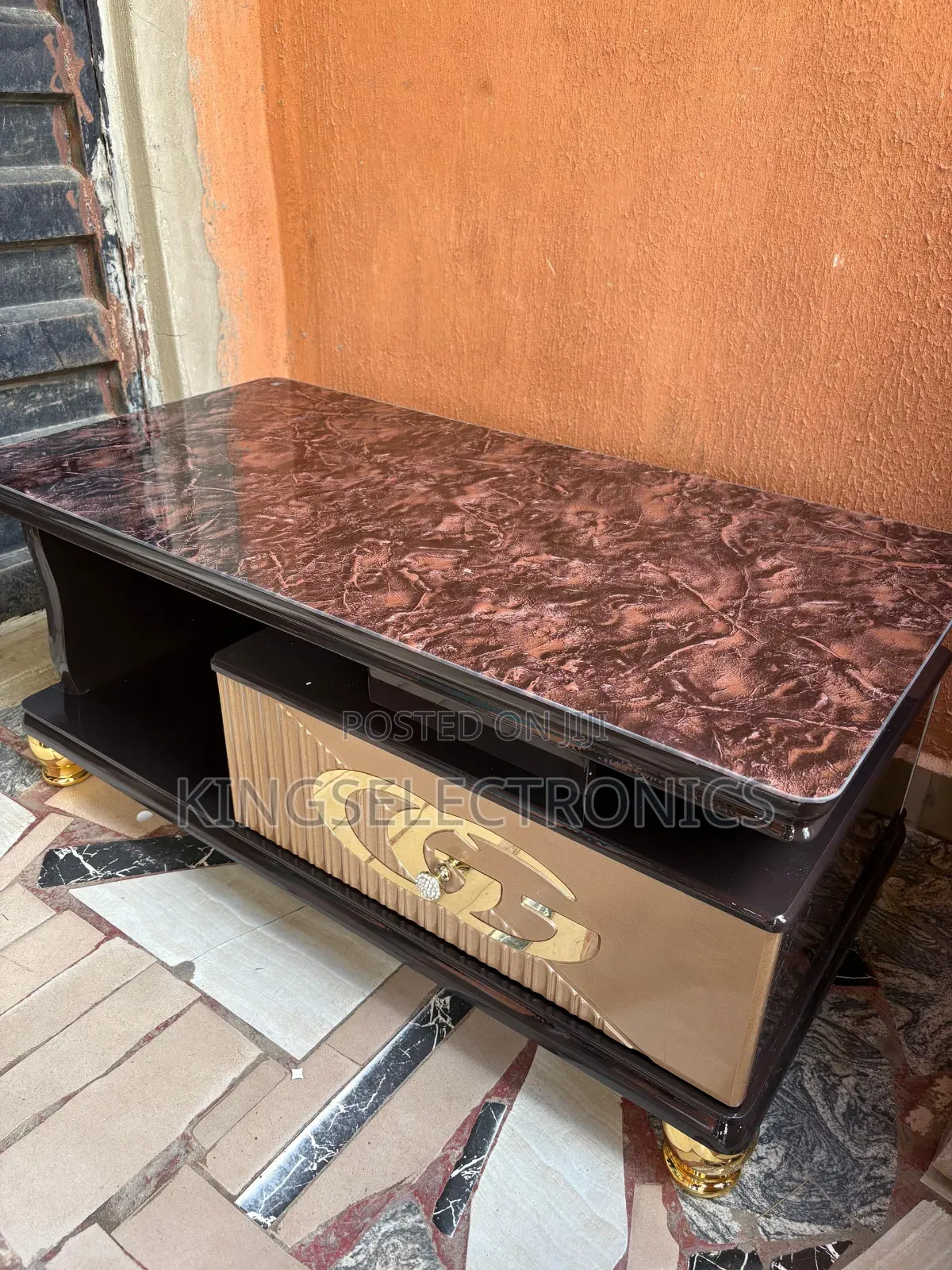 Imported Center Table Brown