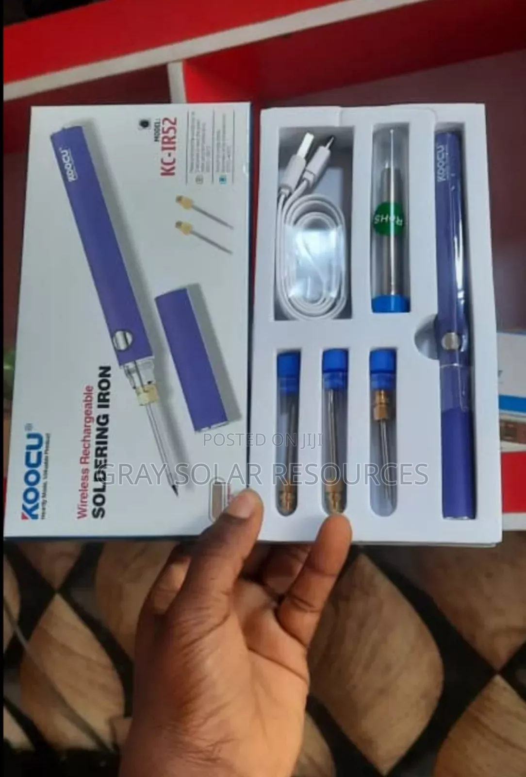 Rechargeable Soldering Iron