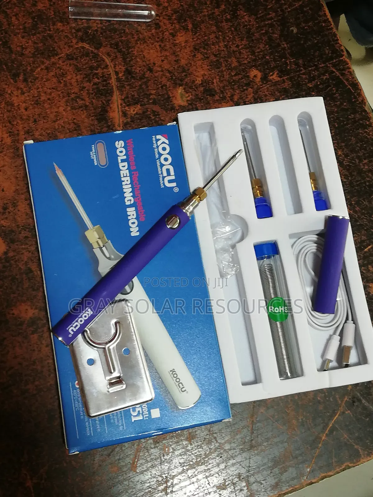 Rechargeable Soldering Iron