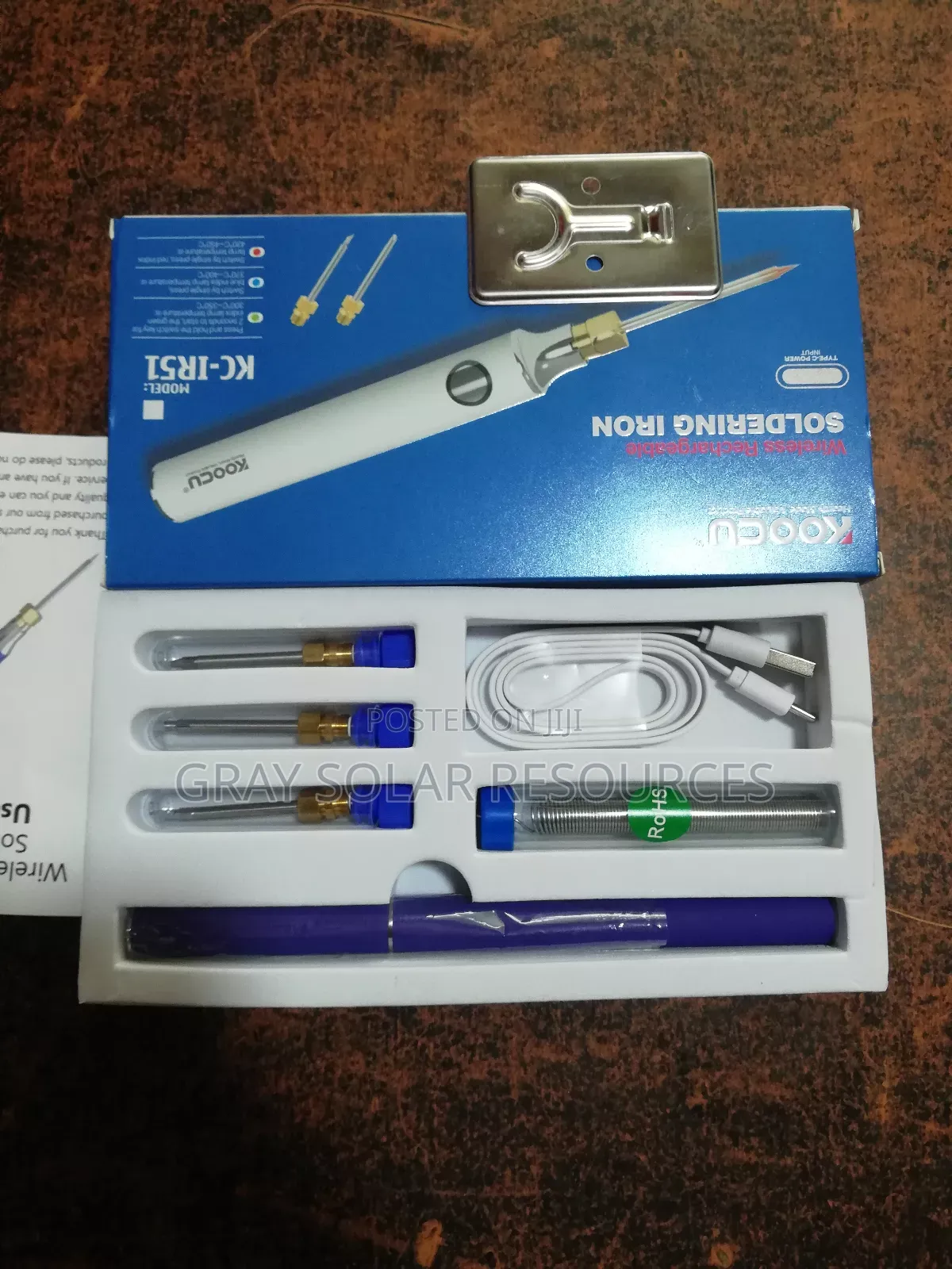 Rechargeable Soldering Iron