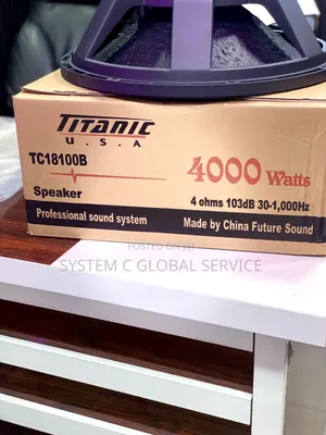 Photo - Titanic U.S.A Tc18100b Naked Speaker