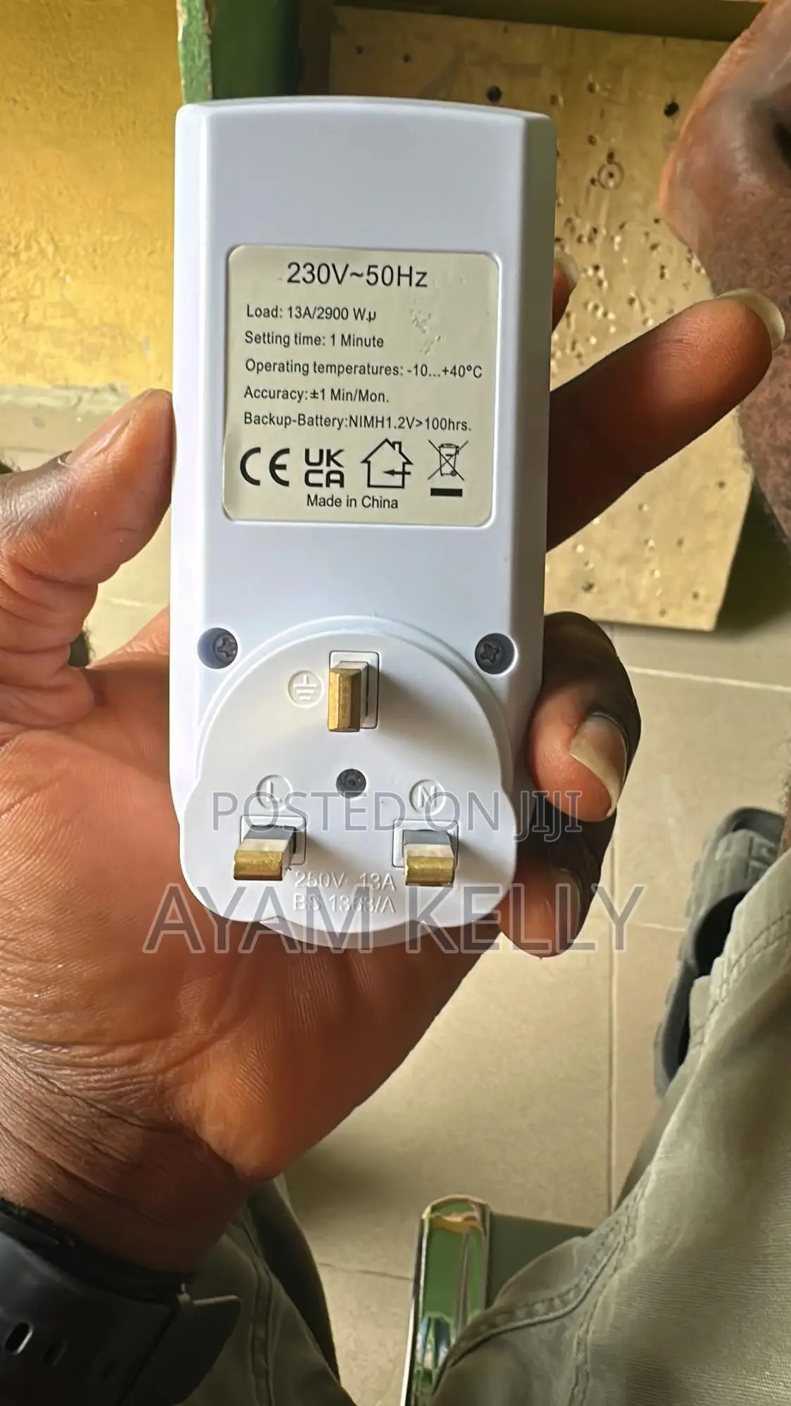 Programmable Digital Socket Timer (Fridge Timer)