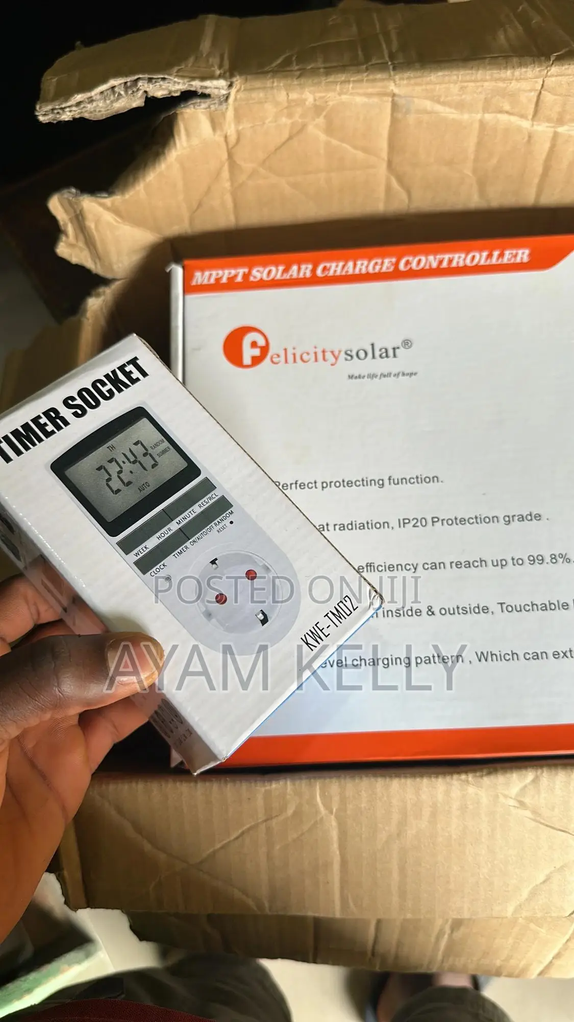 Programmable Digital Socket Timer (Fridge Timer)