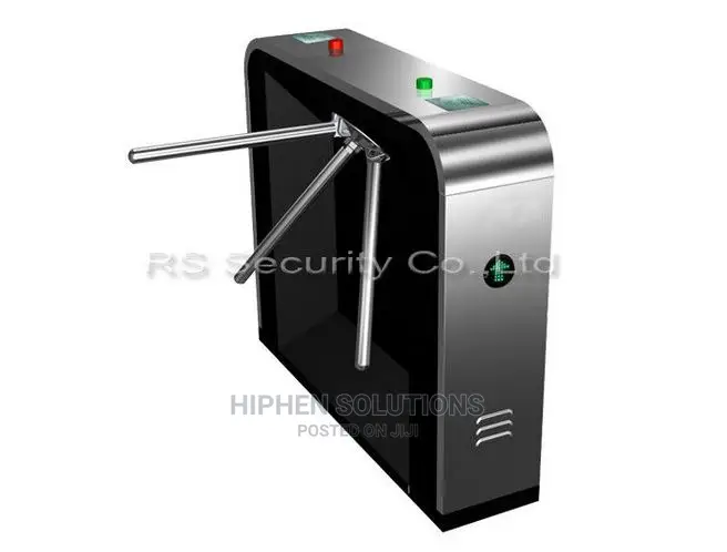 Electronic Card Reader Outdoor Turnstile Barrier Gate