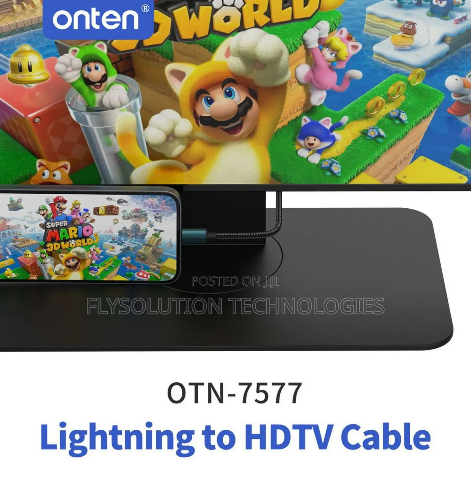 Onten Otn-7577 Lightning to HDTV Cable 2m