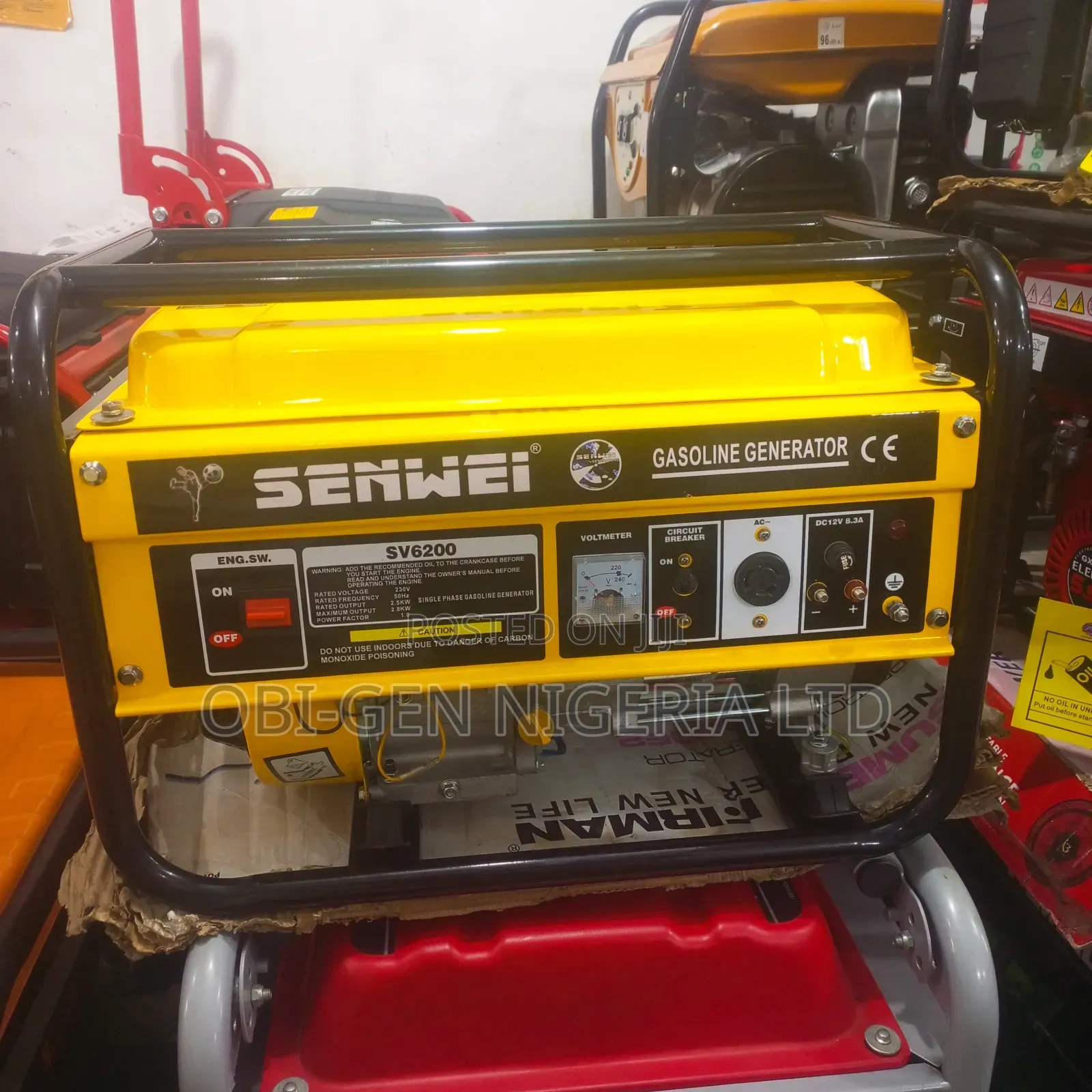 Elepaq Senwei Sv6200 3kva Generator Set