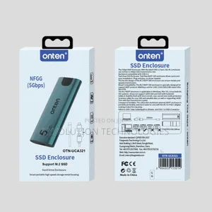Onten Uca321 SSD Enclosure Support M.2