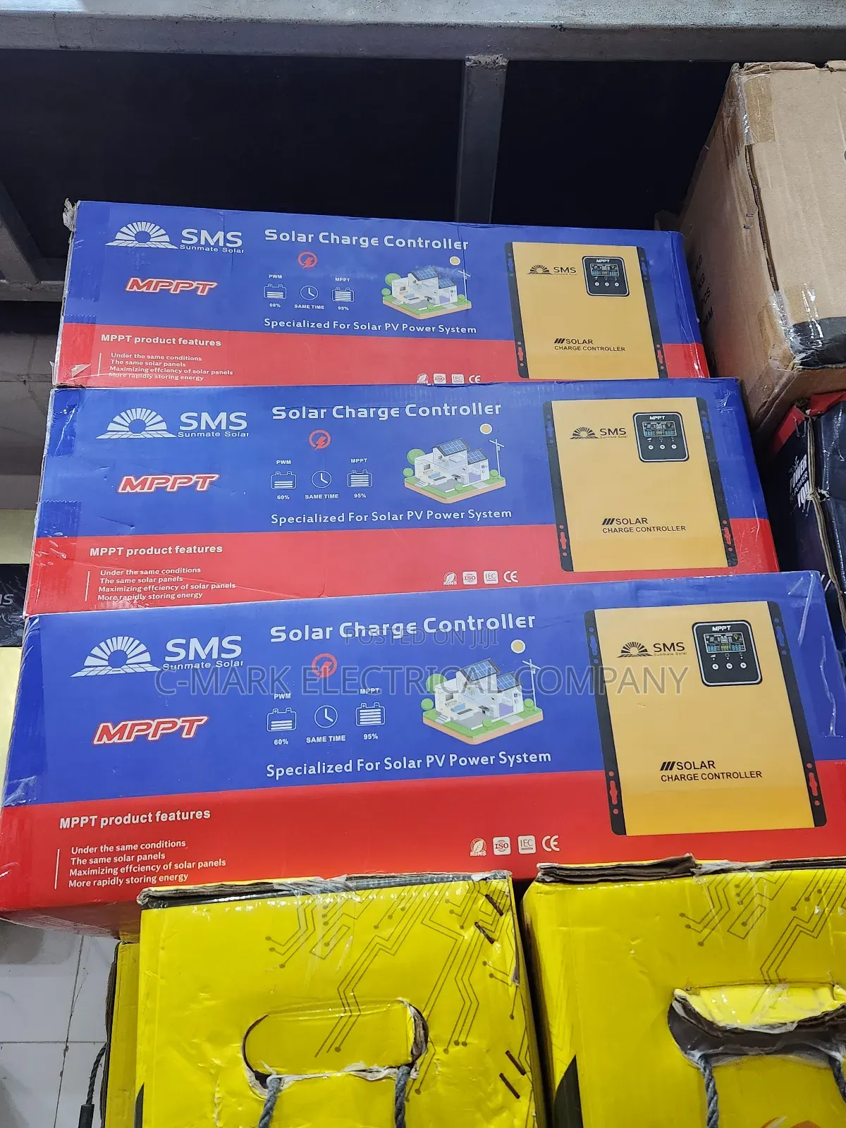SMS 12v-48v Solar Charge Controller MPPT 60a,30a,45a