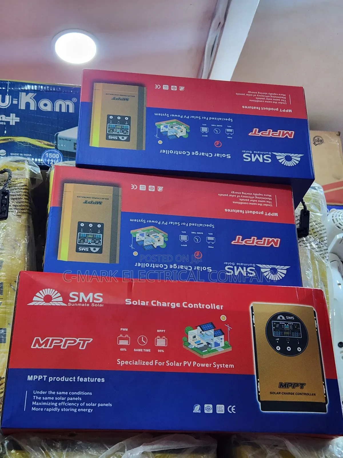 Original SMS MPPT Charge Controller 12v, 24v,48v,96v 30-120a
