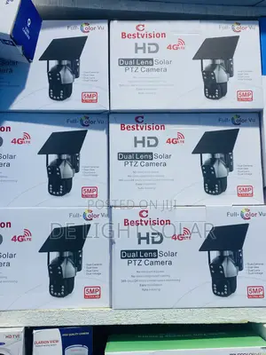 4glte Bestvision Hd Dual Lens Solar PTZ Camera