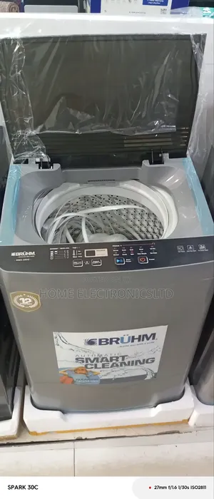Bruhm Washing Machine Top Load Automatic 8 Kg Wash And Spine