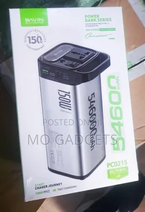 Bavin 54,600 Mah Laptop Power Bank 150watt