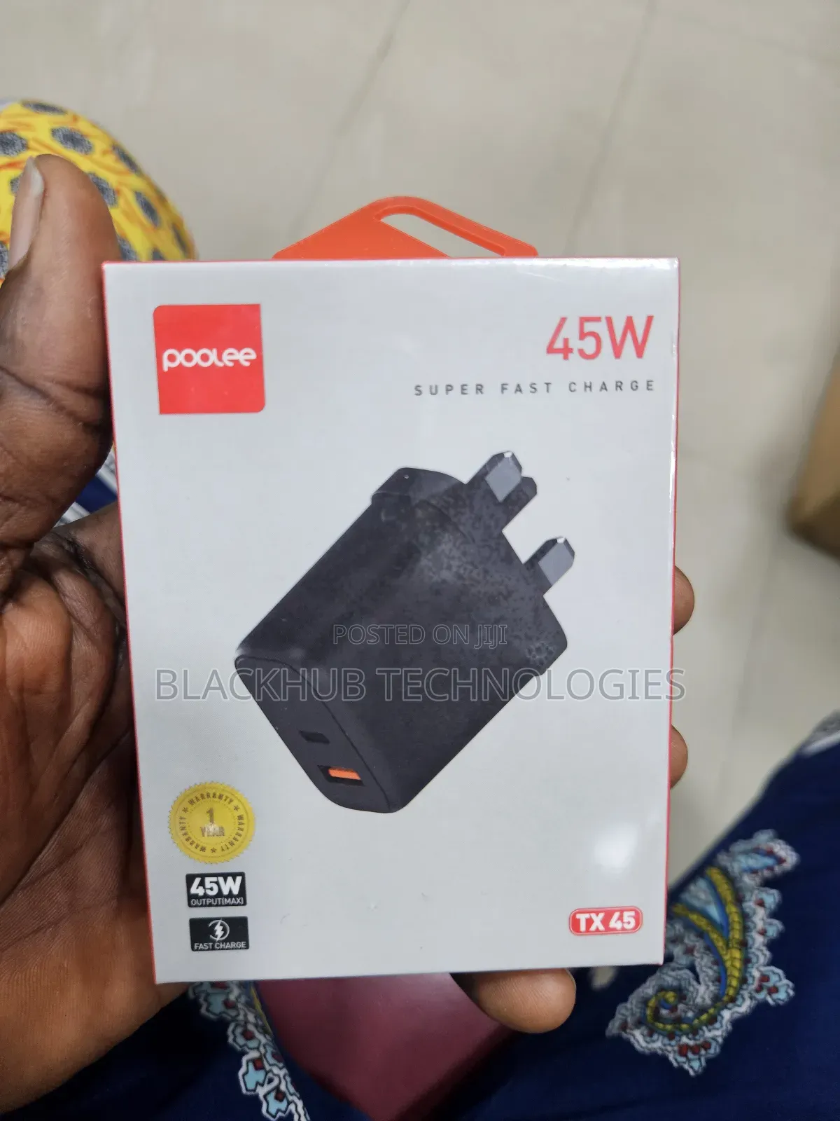 Poolee 45 Watts Wall Super Fast Charger
