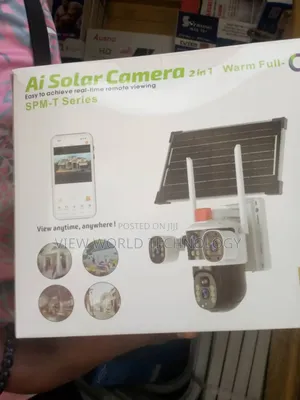 3 Video Solar Ai CCTV Camera