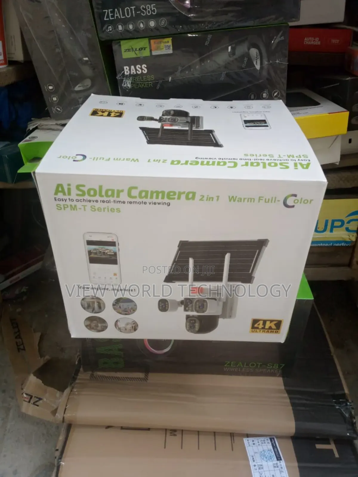 3 Video Solar Ai CCTV Camera