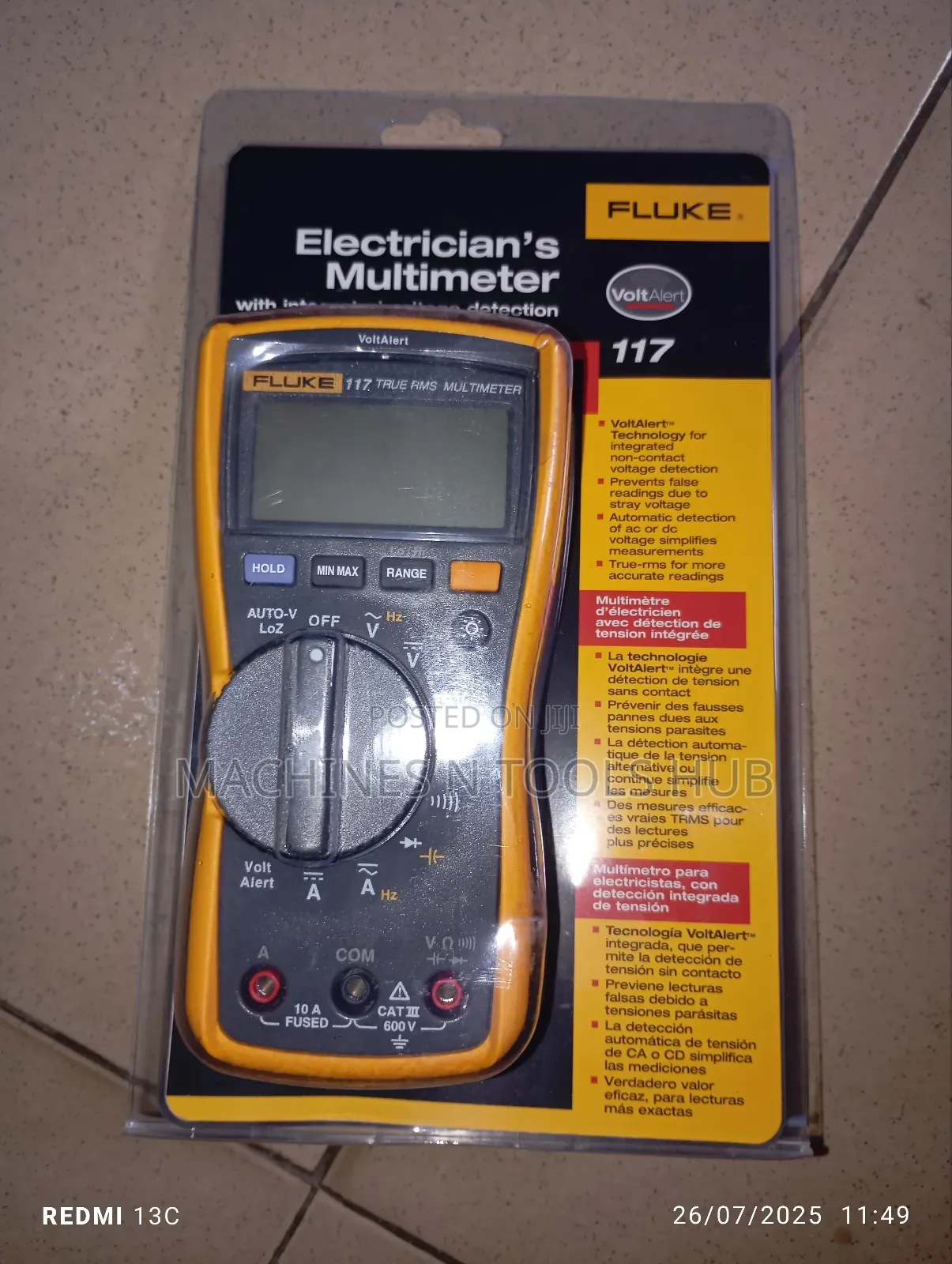 Fluke Electricians Multimeter 117