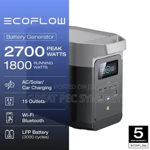 Ecoflow Power Station -Solar Generator Delta 2