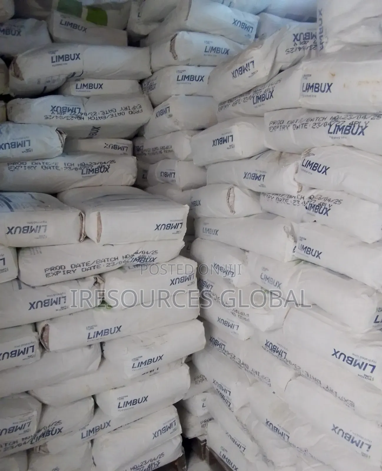 Hydrated Lime (Calcium Hydroxide) 25kg Bag