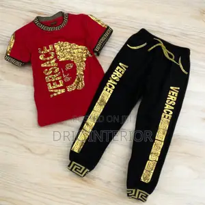 Unisex Kids Versace Jogger Set