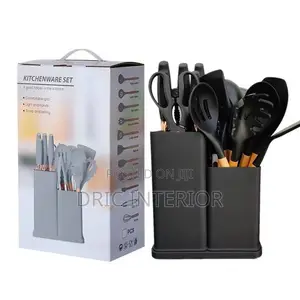 19pcs Silicone Kitchen Utensils Set