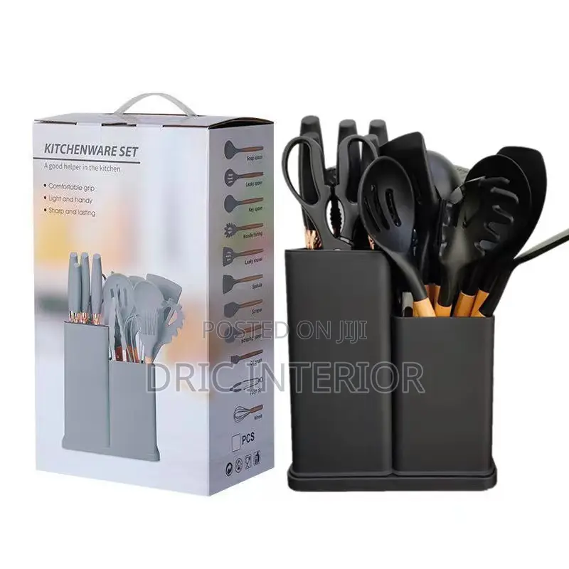 19pcs Silicone Kitchen Utensils Set