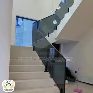 Dark Grey Glass Railings — Where Elegance Meets Edge