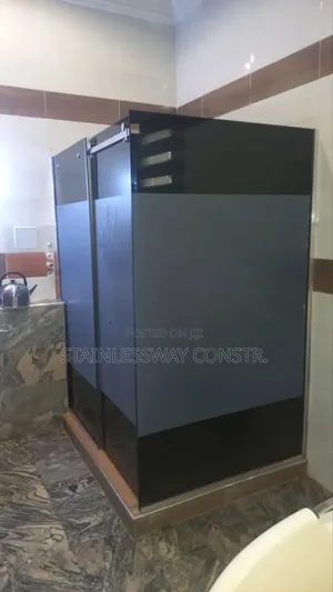 Dark Grey Glass Shower Cubicle — Style Meets Comfort